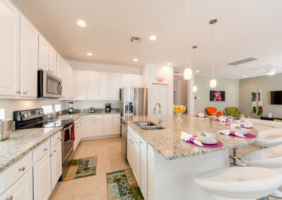 The kitchen at Sonoma Resort 2, Kissimmee