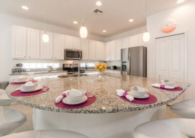 The kitchen at Sonoma Resort 2, Kissimmee