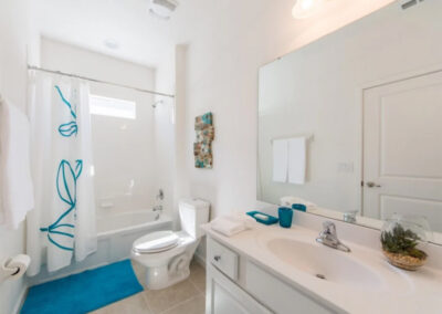 Bedroom #3 en-suite at Sonoma Resort 2, Kissimmee