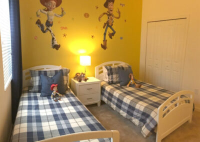 Bedroom #3 at Sonoma Resort 4, Kissimmee, Orlando