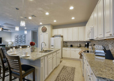 The kitchen at Sonoma Resort 41, Kissimmee, Orlando