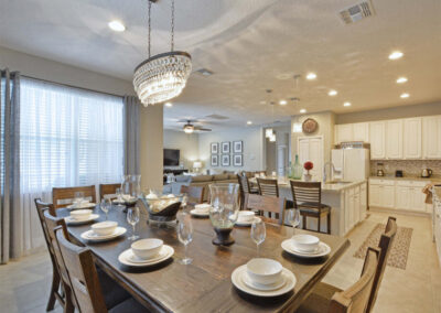 The dining area at Sonoma Resort 41, Kissimmee, Orlando
