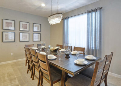 The dining area at Sonoma Resort 41, Kissimmee, Orlando