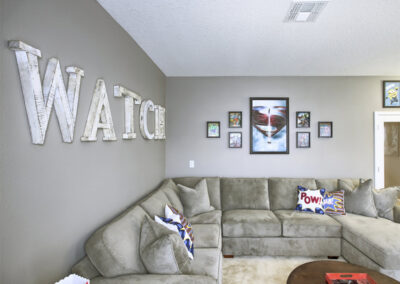 The upstairs loft area at Sonoma Resort 41, Kissimmee, Orlando