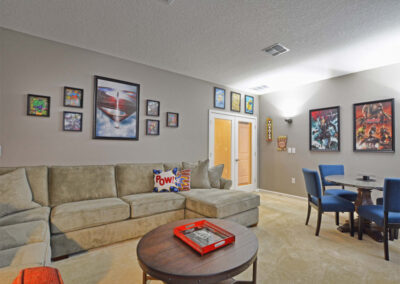 The upstairs loft area at Sonoma Resort 41, Kissimmee, Orlando