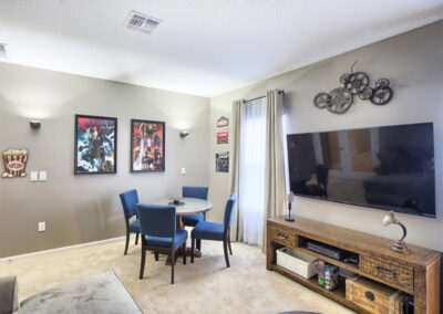 The upstairs loft area at Sonoma Resort 41, Kissimmee, Orlando