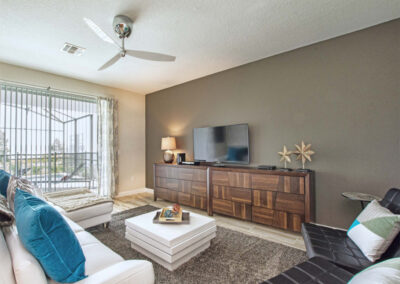 The living area at Storey Lake Resort 17, Kissimmee