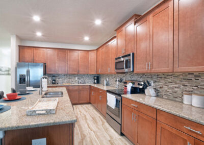 The kitchen at Storey Lake Resort 17, Kissimmee