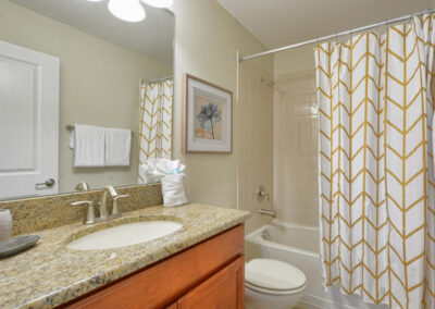 Bedroom #5 & #6 adjacent bathroom at Storey Lake Resort 17, Kissimmee