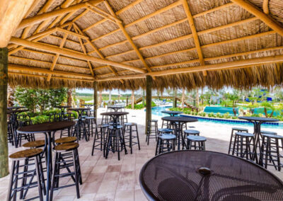 Enjoy cocktails at the poolside tiki bar at Storey Lake Resort, Kissimmee, Orlando
