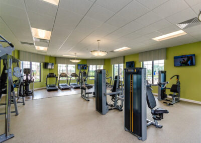 The fitness centre at Storey Lake Resort, Kissimmee, Orlando