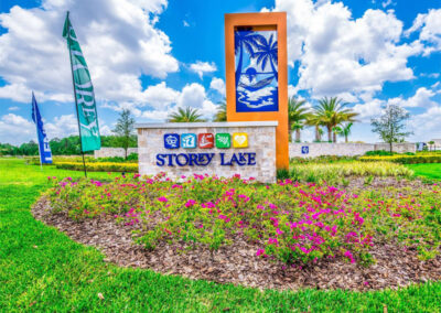 The entrance to Storey Lake Resort, Kissimmee, Orlando