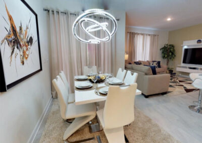 The dining area at Storey Lake Resort 208, Kissimmee, Orlando