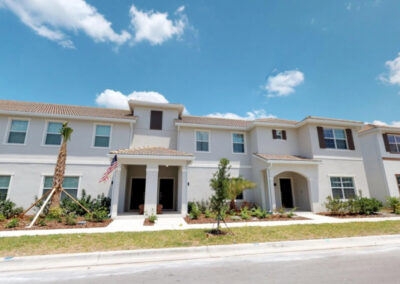 Storey Lake Resort 208, Kissimmee is a four bed, three bath townhouse just ten mins from Disney. Tastefully furnished, it has a private plunge pool & outdoor terrace. Resort amenities include mini golf, water park, lazy river, sports courts & poolside dining.