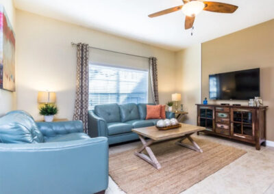 The living area at Storey Lake Resort 3, Kissimmee