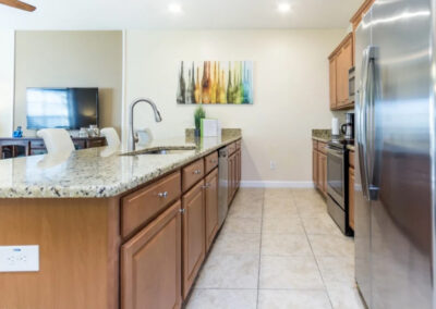 The kitchen at Storey Lake Resort 3, Kissimmee