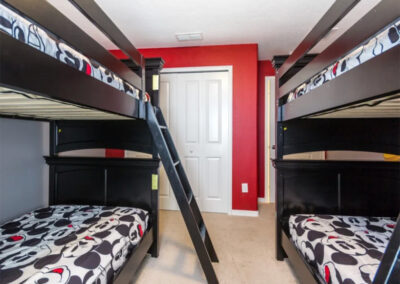 Bedroom #4 at Storey Lake Resort 3, Kissimmee