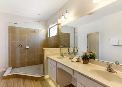 Bedroom #3 en-suite at Veranda Palms 1, Kissimmee