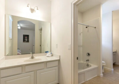 Bedroom #5 & #6 Jack 'n Jill bathroom at Veranda Palms 1, Kissimmee