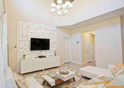 The living area at Veranda Palms 10, Kissimmee