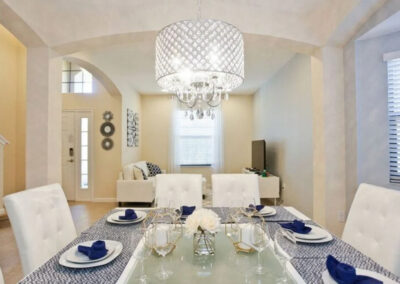 The dining area at Veranda Palms 10, Kissimmee