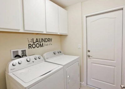 The laundry room at Veranda Palms 10, Kissimmee
