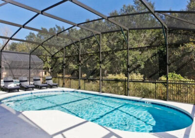 The swimming pool at Veranda Palms 10, Kissimmee