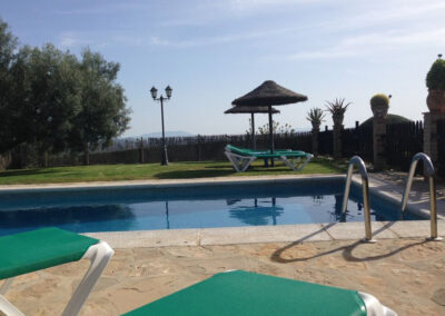 The swimming pool at Villa Antisa, Villanueva de la Concepción