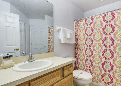 The bathroom at Villa Carter, Aviana Resort, Davenport, Florida