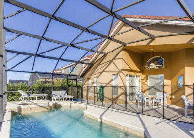 The swimming pool at Villa Carter, Aviana Resort, Davenport, Florida