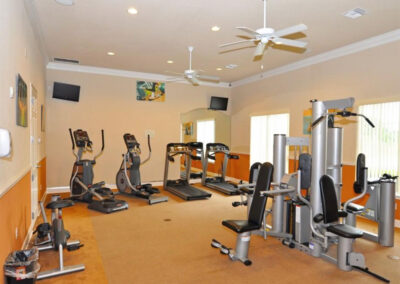 The fitness centra at Aviana Resort, Davenport, Florida