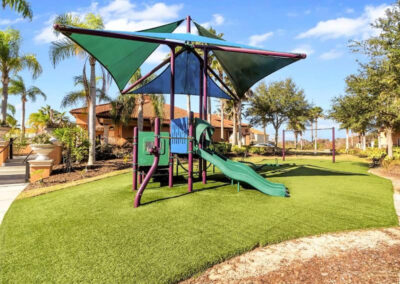 The children's play area at Aviana Resort, Davenport, Florida
