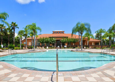 The resort swimming pool at Aviana Resort, Davenport, Florida