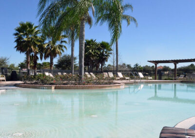 The swimming pool at Aviana Resort, Davenport, Florida