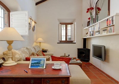 The second living area at Villa Casanova, Nerja