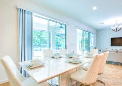 The dining area at Villa Emeline, Bella Vida Resort, Kissimmee