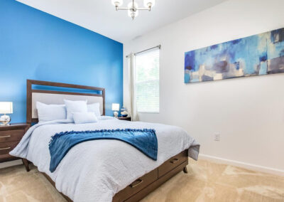 Bedroom #1 at Villa Emeline, Bella Vida Resort, Kissimmee