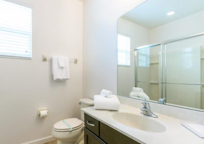 Bedroom #1 en-suite at Villa Emeline, Bella Vida Resort, Kissimmee
