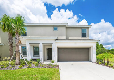 Villa Emeline, Bella Vida Resort, Kissimmee is an eight bedroom, five bathroom villa with two living areas, designer decor & private pool backing onto green space. Large resort pool, sports courts, gym & walking trails - just eight miles from Disney, golf & Old Town shops.