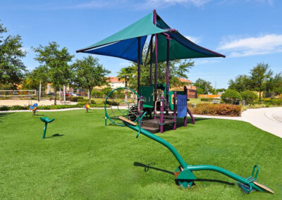 The children's play area at Bella Vida Resort, Kissimmee