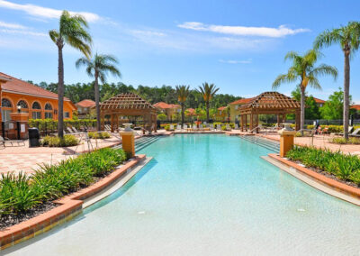 The resort swimming pool at Bella Vida Resort, Kissimmee