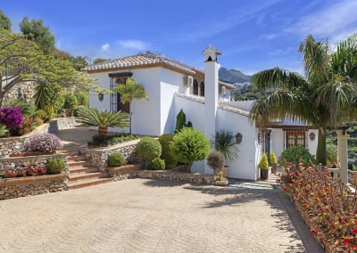 Outside Villa Loli, Frigiliana