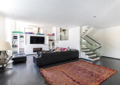 The living area at Villa Yuste, Nueva Andalucía