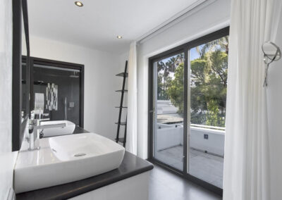 Bedroom #1 en-suite at Villa Yuste, Nueva Andalucía