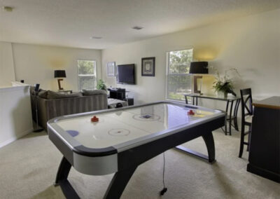 The loft TV & entertainment room at Watersong Resort 32, Davenport