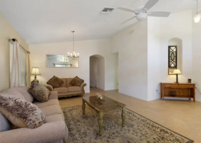 The formal living room at Watersong Resort 50, Davenport