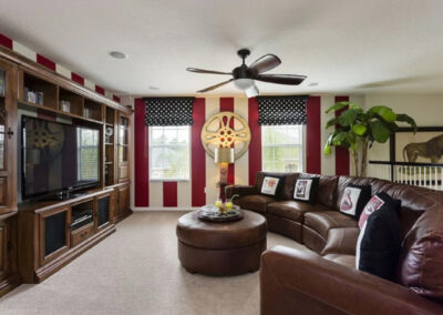 The upstairs living area at Watersong Resort 6, Davenport, Florida