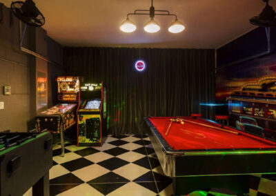 The games room at Watersong Resort 6, Davenport, Florida