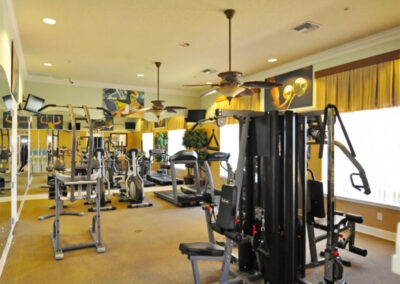 The fitness centre at Watersong Resort, Davenport, Florida
