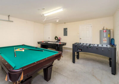 The games room at Watersong Resort 81, Davenport